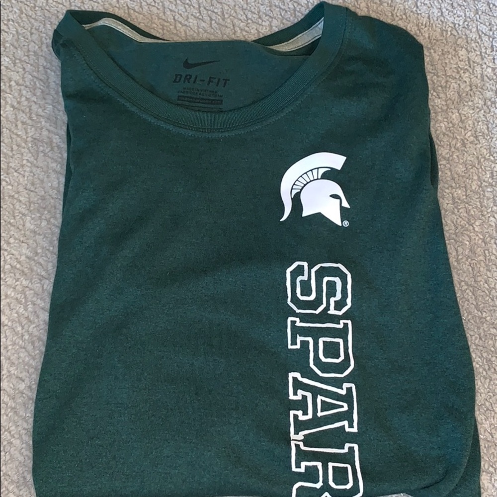 Nike Green Spartan Long Sleeve